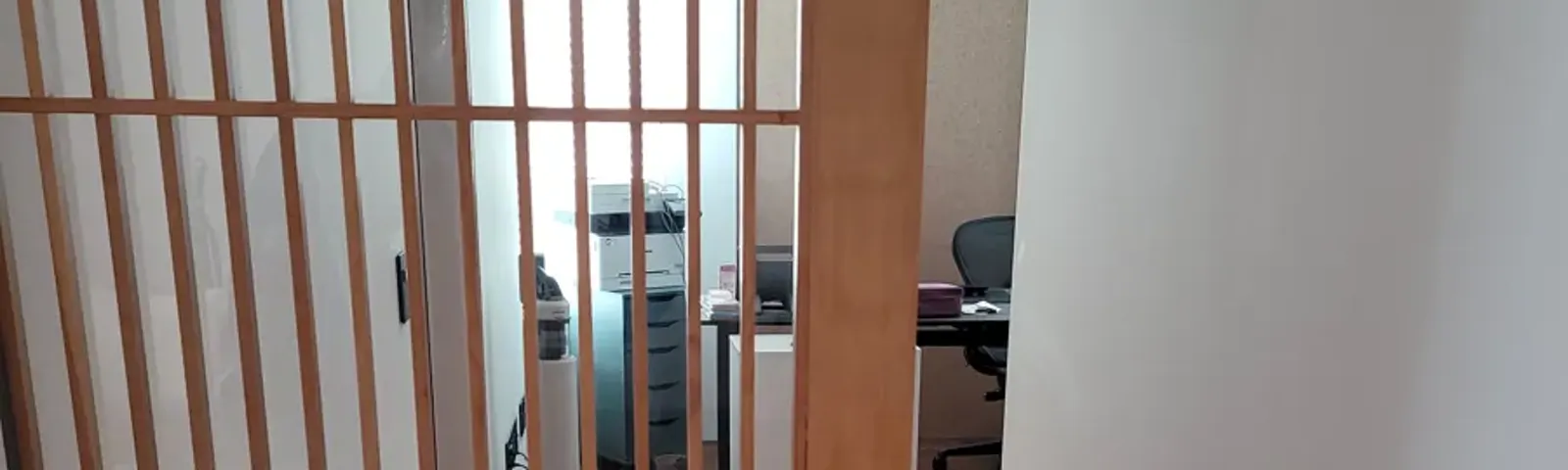 미닫이문 원목 복원