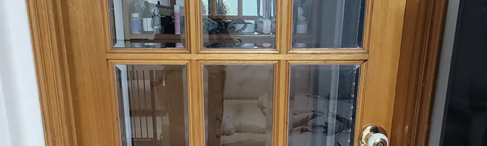 원목문 복원 수리
